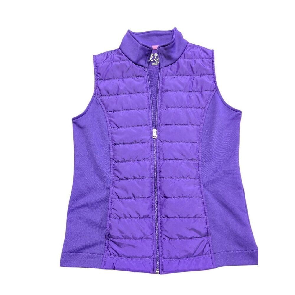 Made for Life Purple Polyester Vest Women's Small
